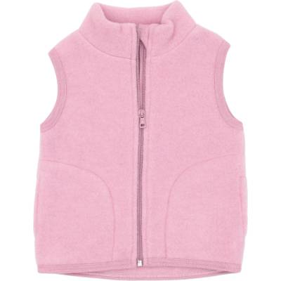 Engel Детски вълнен елек Engel Kid's Vest Merino vest - Rosenholz Melange - размер 104 (EU) (703-5185-0111)