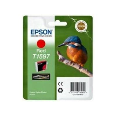 Оригиална касета за мастило Epson Cartucho T1597 rojo Червен