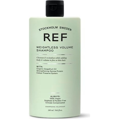 REF Weightless Volume Shampoo 285 ml