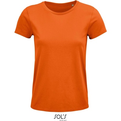 SOL's Collection Tričko Crusader Women z bio bavlny krátký rukáv dámské Oranžová