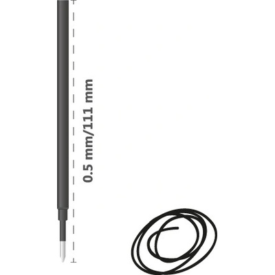 MICRO Náplň pre rollery keramická MICRO 0,5 mm černá 458366