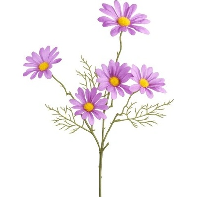 Umelá sedmokráska fialová 52 cm