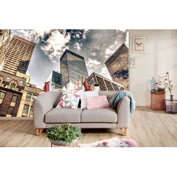 DIMEX ART s. r. o Самозалепваща се флизелинова фототапета панорама на ню йорк 375 x 250 см