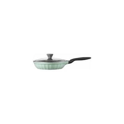 BUYDEEM CP151 hliníková pánev s nepřilnavým povrchem, průměr 26 cm, barva zelená