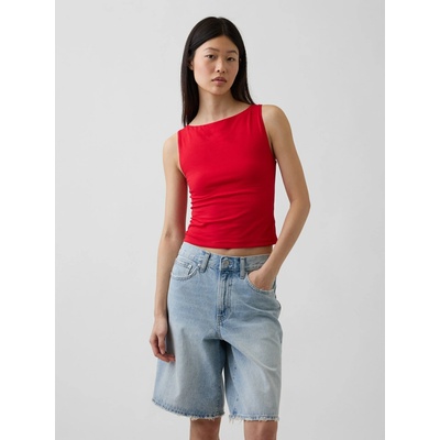 GAP tílkový crop top Červená