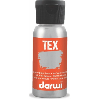 Barva na textil Darwi Tex 50 ml 080 silver