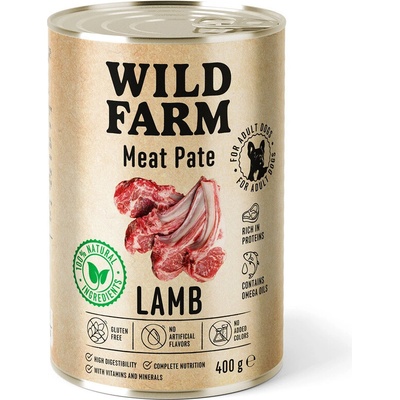 Wild Farm Pate Lamb 400 g