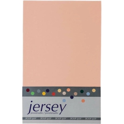 Scanquilt Prestieradlo jersey marhuľové 160x200