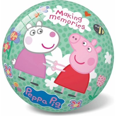 Míč Prasátko Peppa 23cm v síťce od 10 měsíců