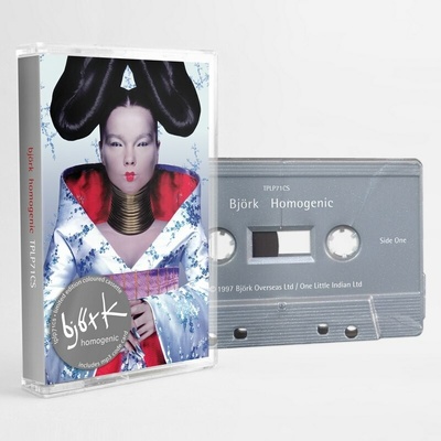 Homogenic - Bjrk - Cassette Tape