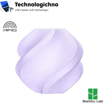 Bambu Lab PLA Translucent Bambu Lavender With Spool (A17-P1-1.75-1000-SPL)