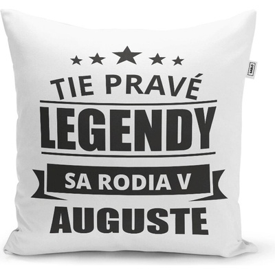 Sablio Vankúš Tie pravé legendy sa rodia v auguste 40x40