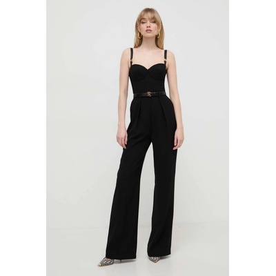 Elisabetta Franchi černý cold shoulder TU01441E2