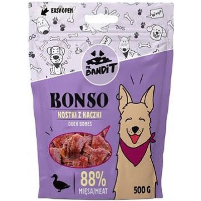 VetExpert Mr.Bandit pochoutka BONSO kachní kosti 500 g