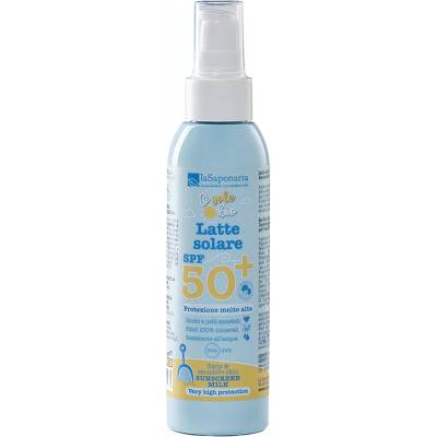 laSaponaria opalovací mléko pro děti a citlivou pokožku SPF50+ BIO 125 ml