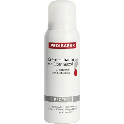 PEDIBAEHR Krémová pěna s klotrimazolem a s ureou (10%)) 125 ml