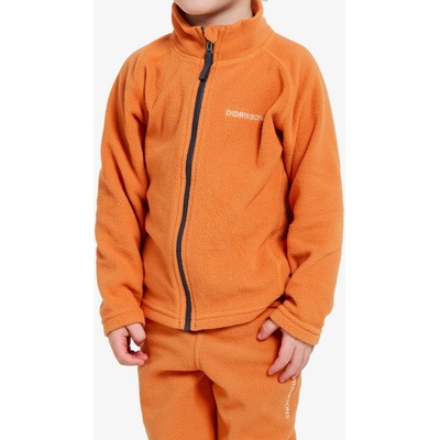 Didriksons Monte Full Zip orange jam