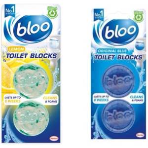  Bloo Тоалетно блокче за казанче 2х38г - Лимон (3281)