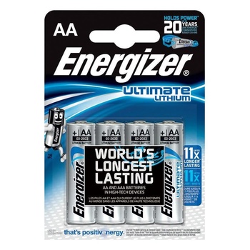 Energizer AA Ultimate Lithium LR6 (4)