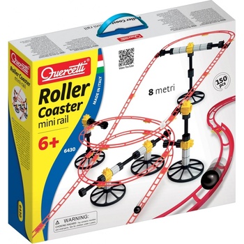 Quercetti Roller Coaster Mini Rail 150 ks 6430