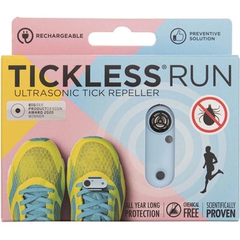 Tickless Run Nabíjateľný ultrazvukový repelent pre bežcov