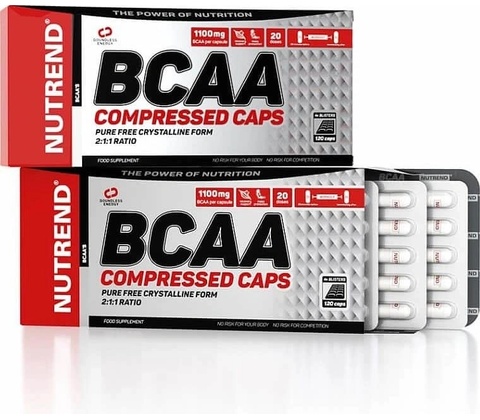 NUTREND BCAA Compressed 120 kapsúl
