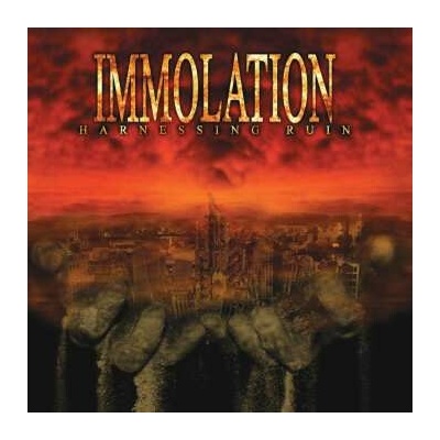 Immolation - Harnessing Ruin Red Black Vinyl LP