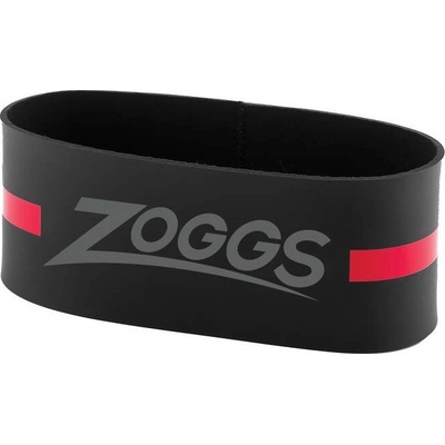 Zoggs Neoprénová čelenka Neo Bandana 3 čierna/červená