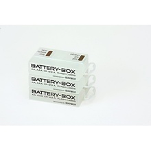 GM RACING Battery BOX pro skladování a přepravu 1-4 AA AAA baterek 1 ks 1 BOX