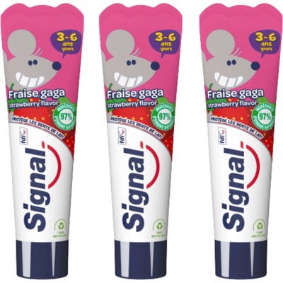 Signal Kids Jahodová 3x 50 ml
