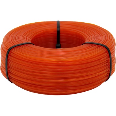 Recycling Fabrik rPETG Refill Tanzende Flamme (Orange-Translucent) - 1, 75 mm / 1000 g (PTGX-R175-1000-TAFL)