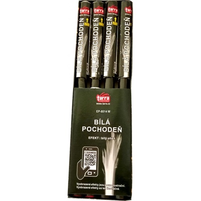 Bílá Pochodeň 4 ks