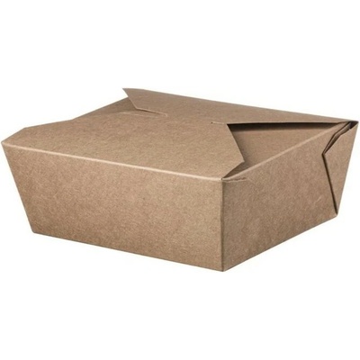 Intertan SA Kraftový food box obdĺžnik so zatváraním 15 x 12 x 6,3 cm, 1400 ml