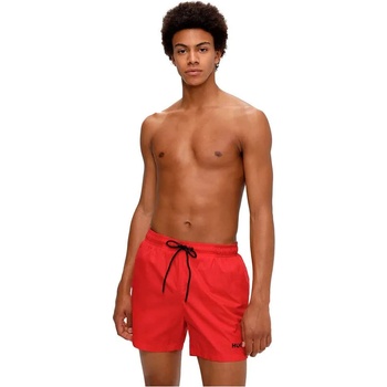 HUGO BOSS Бански гащета HUGO Haiti swimming shorts - Red (Open Pink)
