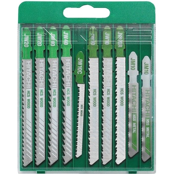 HITACHI sada plátků do přímočaré pily 10 ks 750049