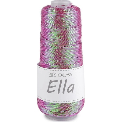 Pletací příze Ella metalická 200 g Varianta: 5 pink zlatá, Balení: 1 ks 62312/162088/289989