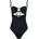 Roxy Дамски бански от една част ROXY Beach Classics Fashion anthracite