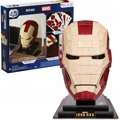 4D BUILD 3D Puzzle Marvel: Ironman 96 ks – Zboží Dáma