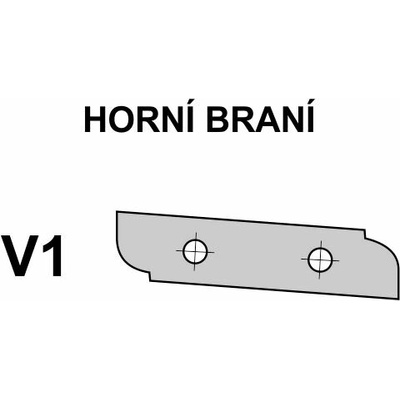 VBD V1 pro frézu na výplně univerzál K-427 - horní braní