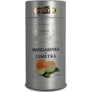 VittoTea Черен чай VittoTea мандарина-лайм тубичка 22.5 г