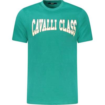 Cavalli Class triko s krátkým rukávem tyrkysová