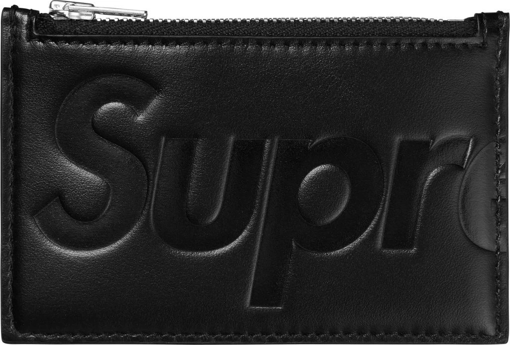 Supreme Leather Zip Card Holder Black - Heureka.cz