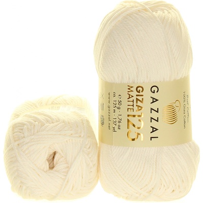 Gazzal Giza Matte 125 5550 bílá