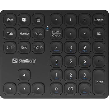 Sandberg Wireless Numeric Keypad Pro - Клавиатура (630-09)