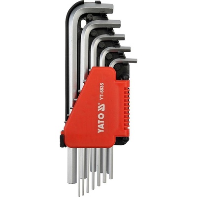 YATO YT-5835 Sada klíčů imbus 12 ks delší palcové
