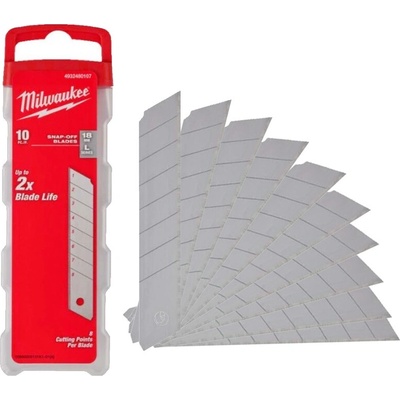 Milwaukee čepele segmentové 9 mm 10 ks 48229109