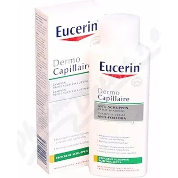 Eucerin DermoCapillaire šampón proti suchým lupinám 200 ml