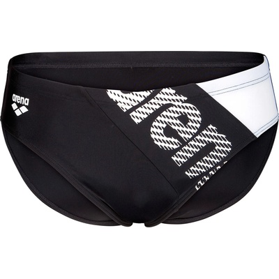 arena Мъжки бански слипове Arena Stripeflow Swim Briefs - Black / Black / White - размер 10 (DE) (050-2244-0118)