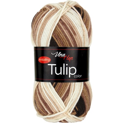 Vlna - Hep Tulip color 5217 variace hnědé