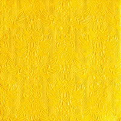 Goba ubrousky Elegance žluté 33x33cm